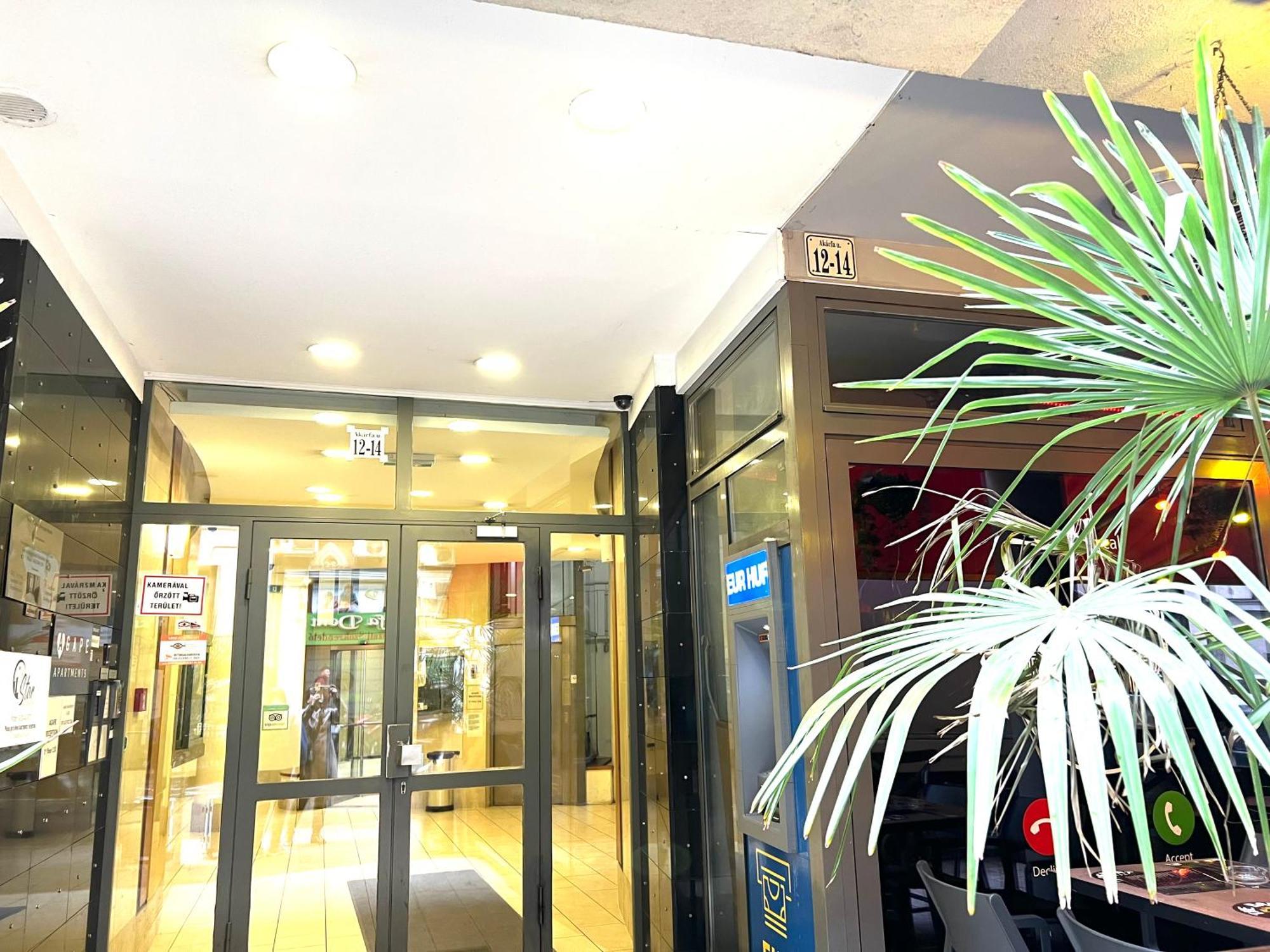 Acacia Aparhotel-Near New York Cafe 부다페스트 외부 사진